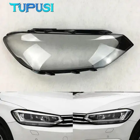 Headlight Cover Car Headlamp Lens Replacement Auto Shell Front Lampshade Glass For Volkswagen VW Touran L 2016~2021