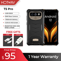 HOTWAV T5 Pro 4G Rugged Smartphone Outdoor Android MTK6761 6.0\