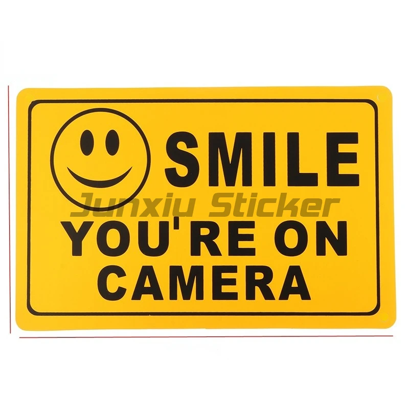 Car Camera Dash Cam Recording Decal, Recording In Progress Sticker Truck, Vehicles, Taxi, Window, Home, Bus Decal