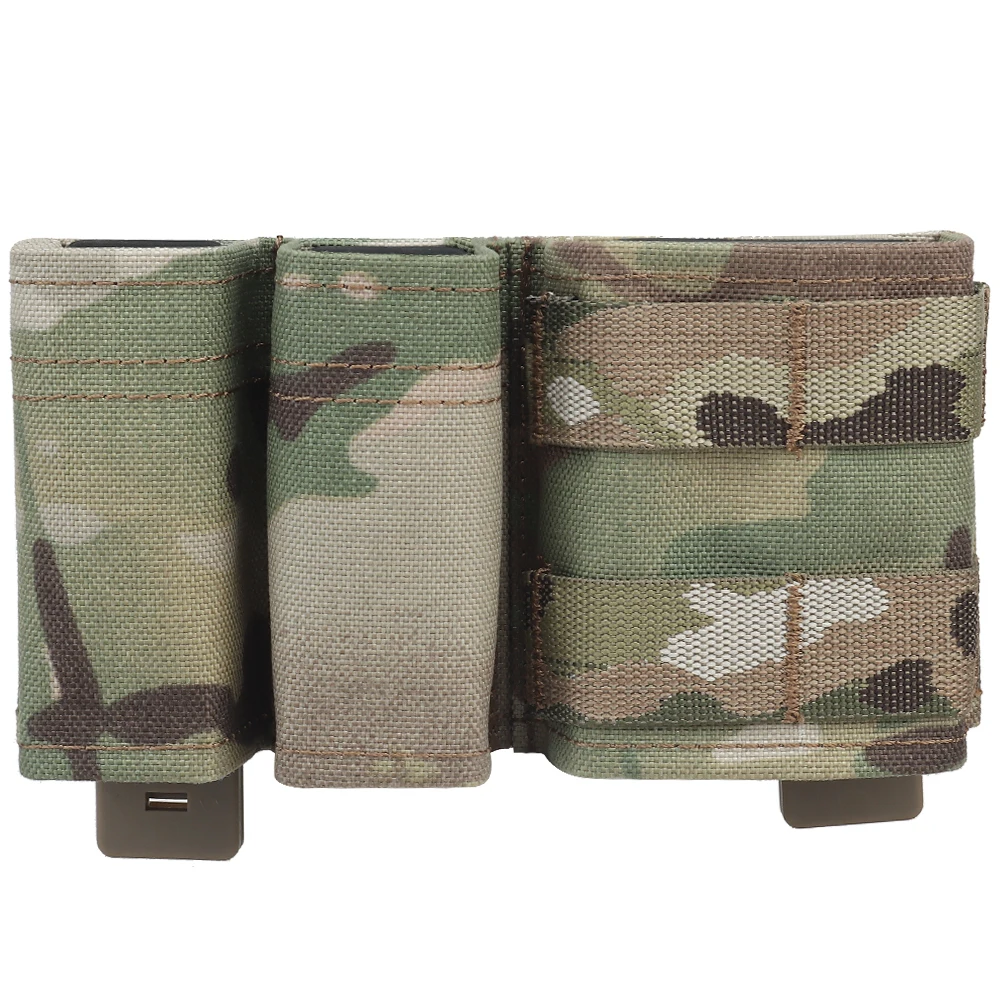 Taktyczna torba na magazynek 9mm 556 AR karabin pistolet Shorty MAG Carrier KYWI wkładka szybki dostęp MOLLE klip polowanie Airsoft
