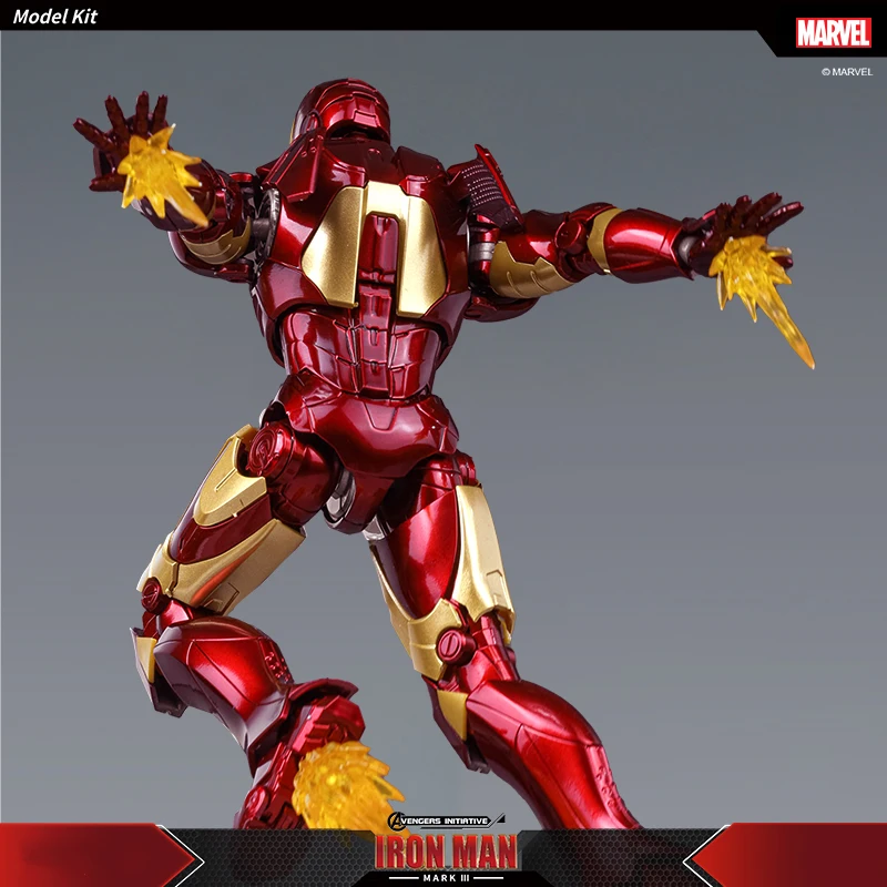 Marvel Iron Man MK3 Fondjoy Assemble Toy Iron Man Model 15cm ABS Material 1/12 Scale Action Figures Toy Birthday Gifts For Boys