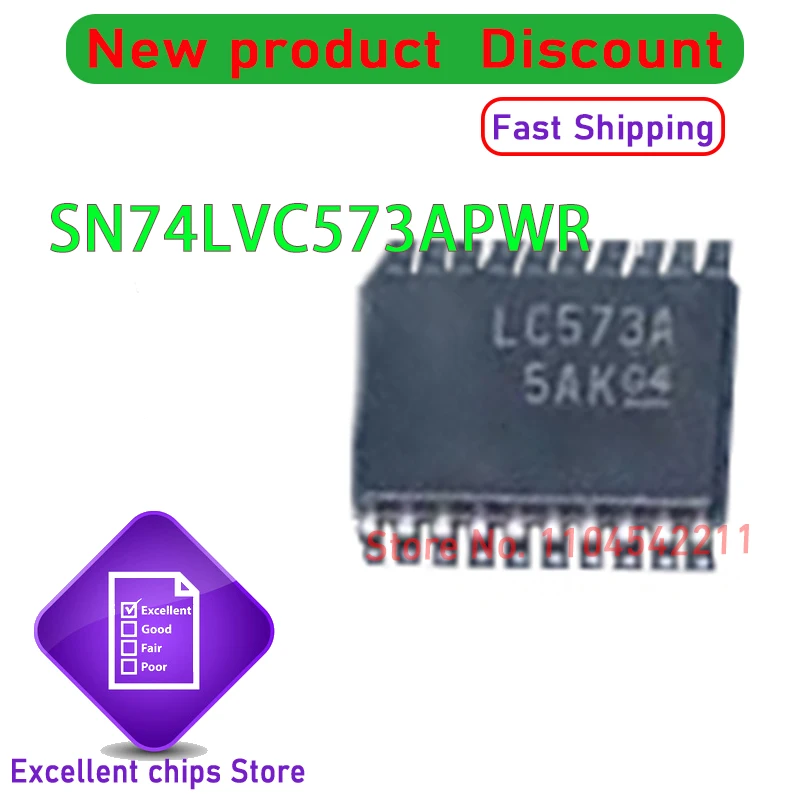 New Original SN74LVC573APWR LC573A 74LVC573A TSSOP-20 Chip 10-100pcs/lot