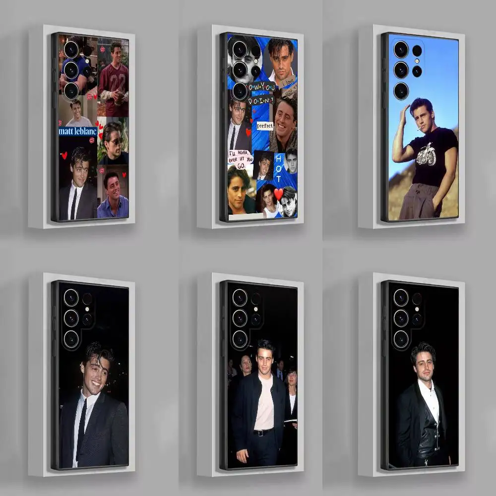 

M-Matt LeBlanc Phone Case For Samsung S25,S24,S21,S22,S23,S30,Ultra,S20,Plus,Fe,Lite,5G Black Cover