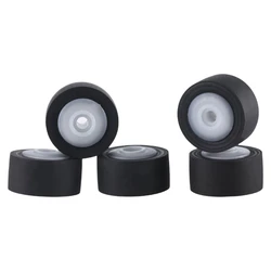 Auditory Pinch Roller Wheel, 5PCS Rubber Cassette Tape Player Replacement Part Pressure Belt Pulley Set