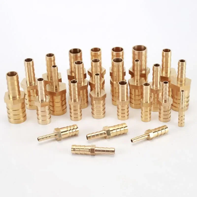 1 Stück Messing-Reduzierstück mit Schlauchanschluss, BSP-NPT-Gewinde, Pagodenadapter, 4-20 mm, für Gartenbewässerung, pneumatische Anwendungen und die Automobilindustrie. – Detail 2