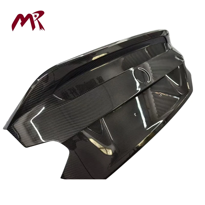

Dry Carbon Fiber V Style Trunk Lid Rear Boat Lid Upgrade Boot Tail Lid Cover for G87 M2 G42 2 Series M240i Coupe