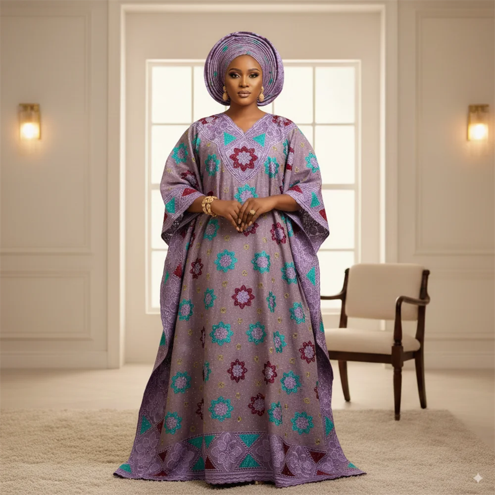 

2025 African Embroidered 100% Cotton Lace Fabrics High Quality Swiss Voile Lace Fabric With Stones Nigeria Party Lace Fabric Sew