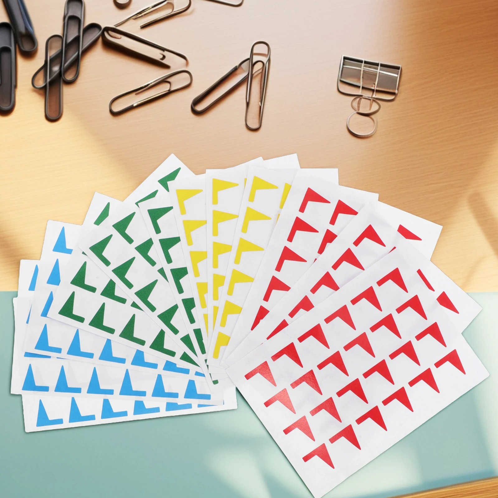 1 Pack Map Marker Stickers Kids Flag-Shaped Educational Travel Tracking Labels Self-Adhesive Planner Tabs Decorative Note Index