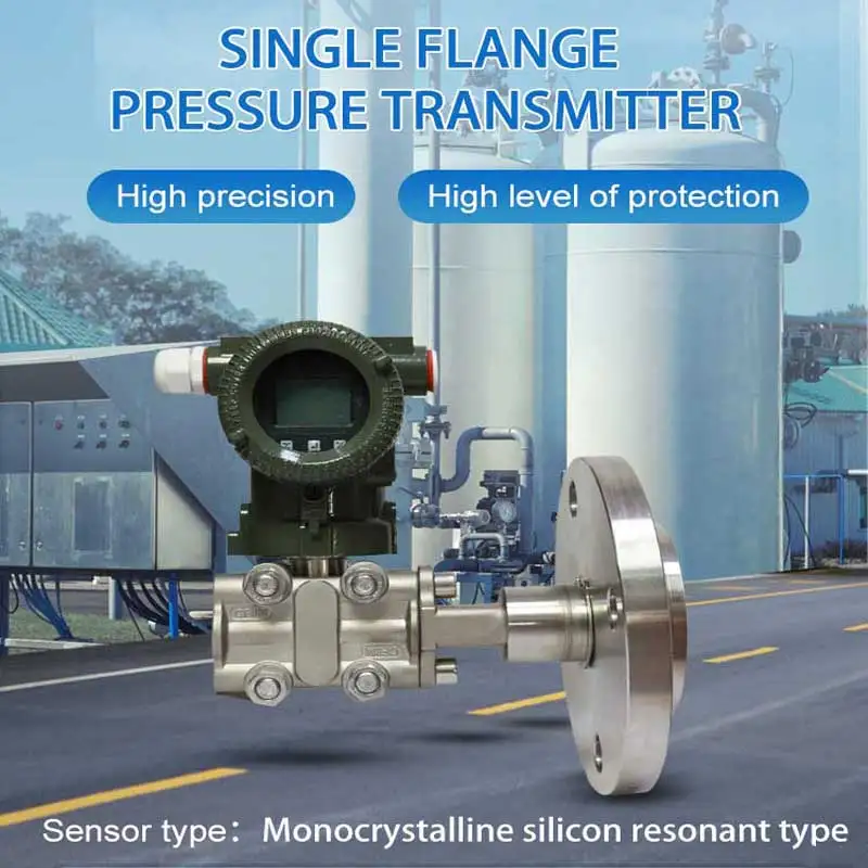 DN50 Smart Single Flange pressureTransmitter Differential Pressure Transmitter for Measurement