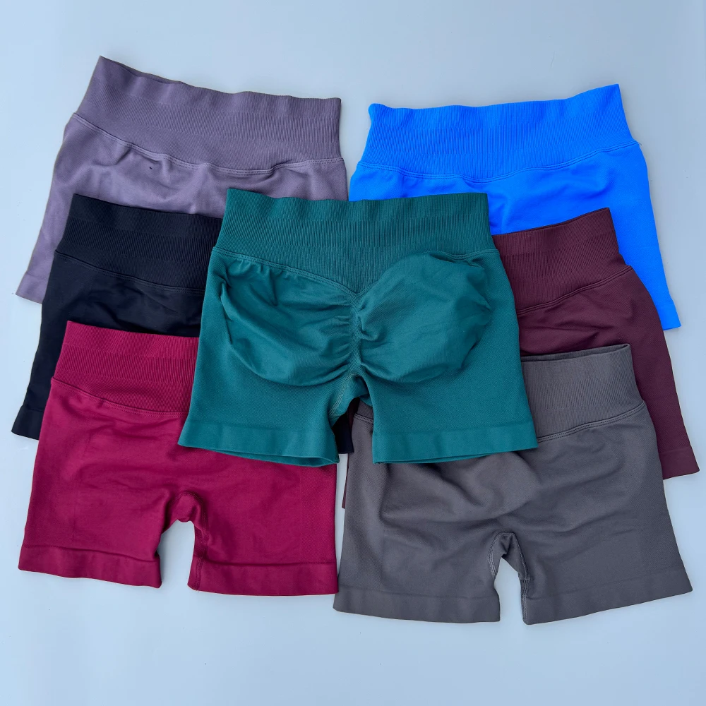 SWEAT UNDFYNE Peach Hip Lifting Sports Shorts Women Waist Tightening Slimming Running Hip Speed Drying Three Point Tight Pants