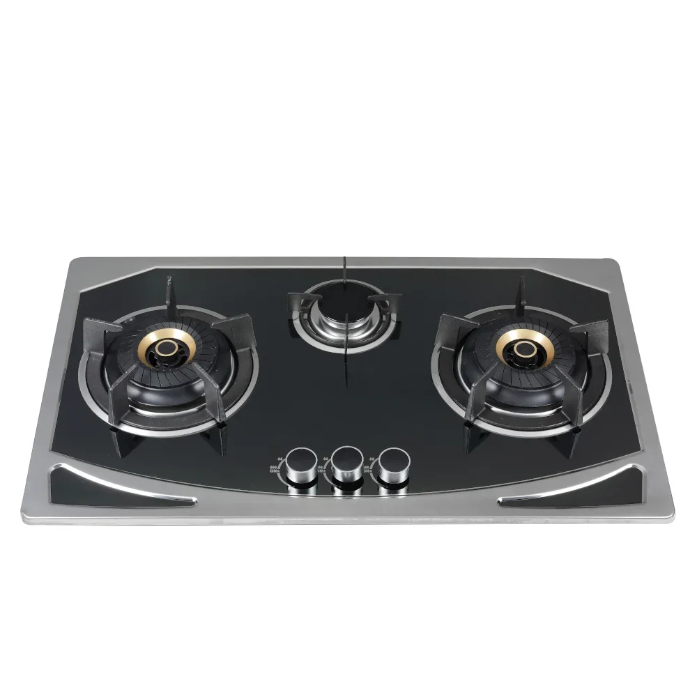 3 Burner Gas Hob Reasonable Price Table Gas Cooker/Buit-in Cooktop