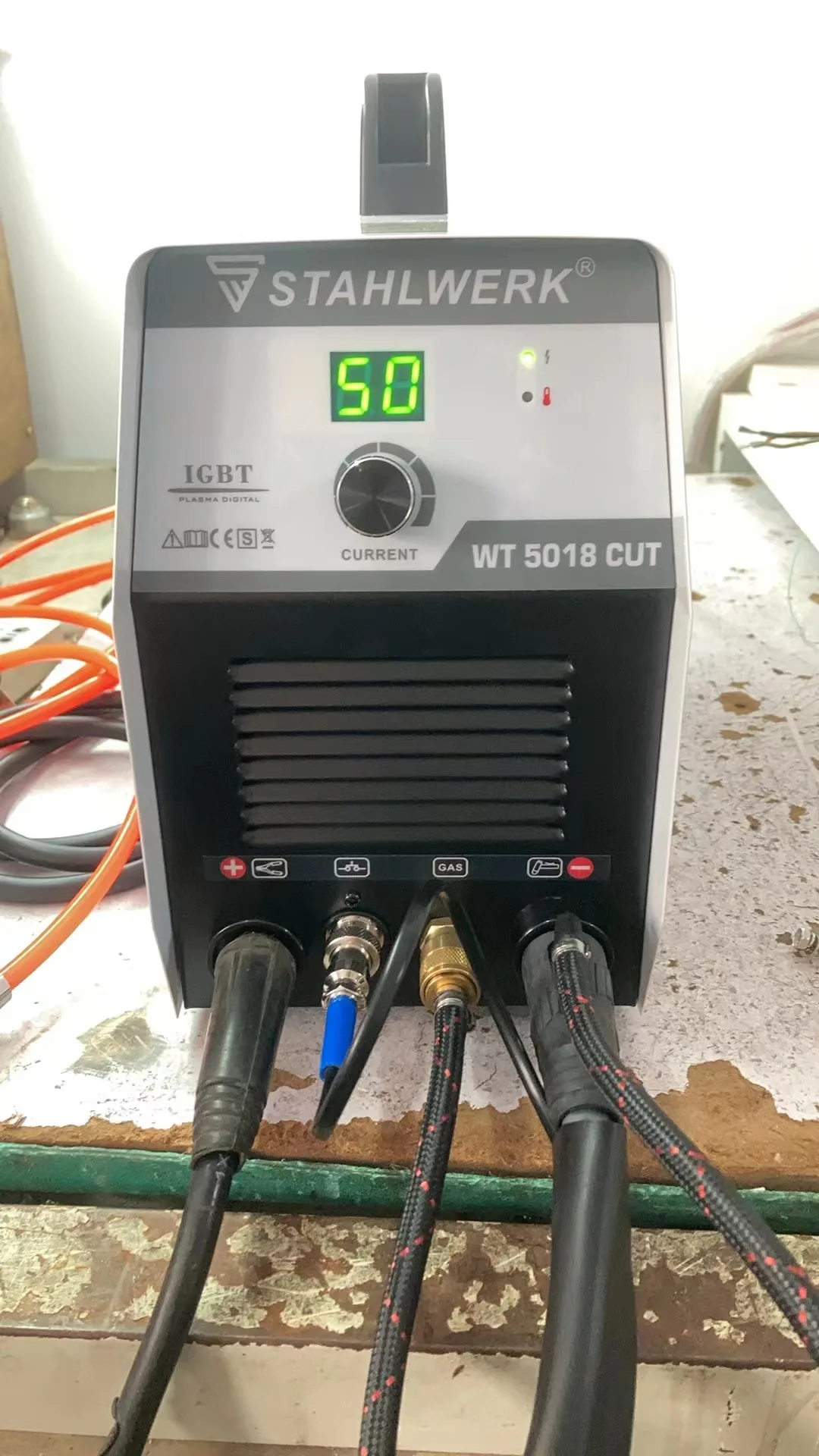 

Plasma Cutter WT5018 Can Cut 12mm Thickness