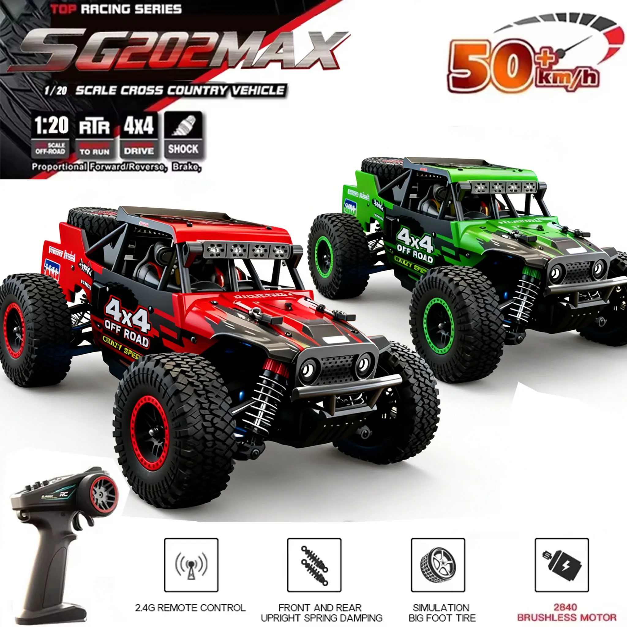 

RC Drift Car 4WD Высокоскоростной гоночный автомобиль с дистанционным управлением со светодиодной подсветкой 2,4 ГГц Радио Внедорожный грузовик Игрушка для детей