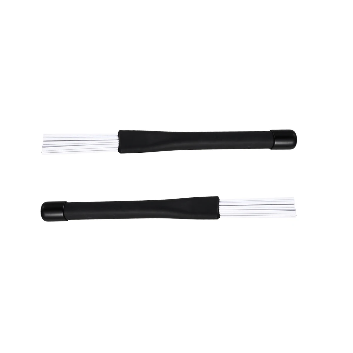 

Retractable Nylon Drum Brushes Stable Design For Jazz Rock Pop Country Music Instruments Accessories White