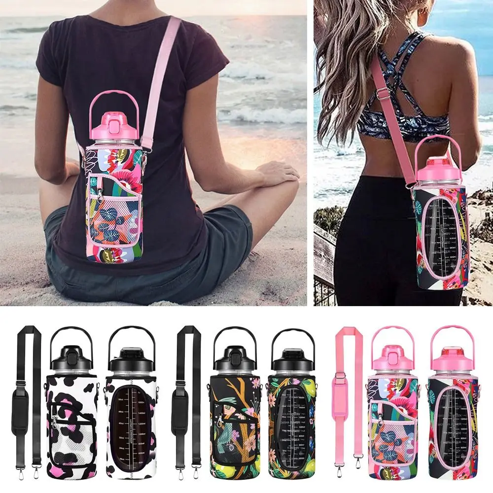 Anti-Hot Carrier Tote Bag Portable Cup Pouch Water Bottle Bag Cup Sleeve Beverage Bag Mug Holder