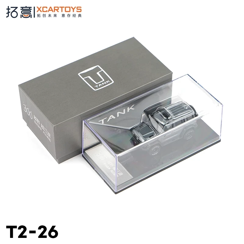 

XCARTOYS 1:64 Tank 300 T2-26 Ranger Gray Crystal Box Model Collection Enthusiasts Alloy Die-casting Car Models Boy Toy Gift