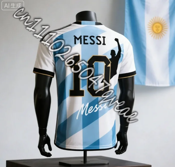 Messi Celebration Commemorative Sports T-Shirt