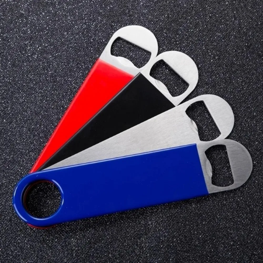 

Custom Bottle Print Logo Steel Personalize Beer Opener Starter Stainless Gift for Friends Families Lovers Bartender's Tool Set