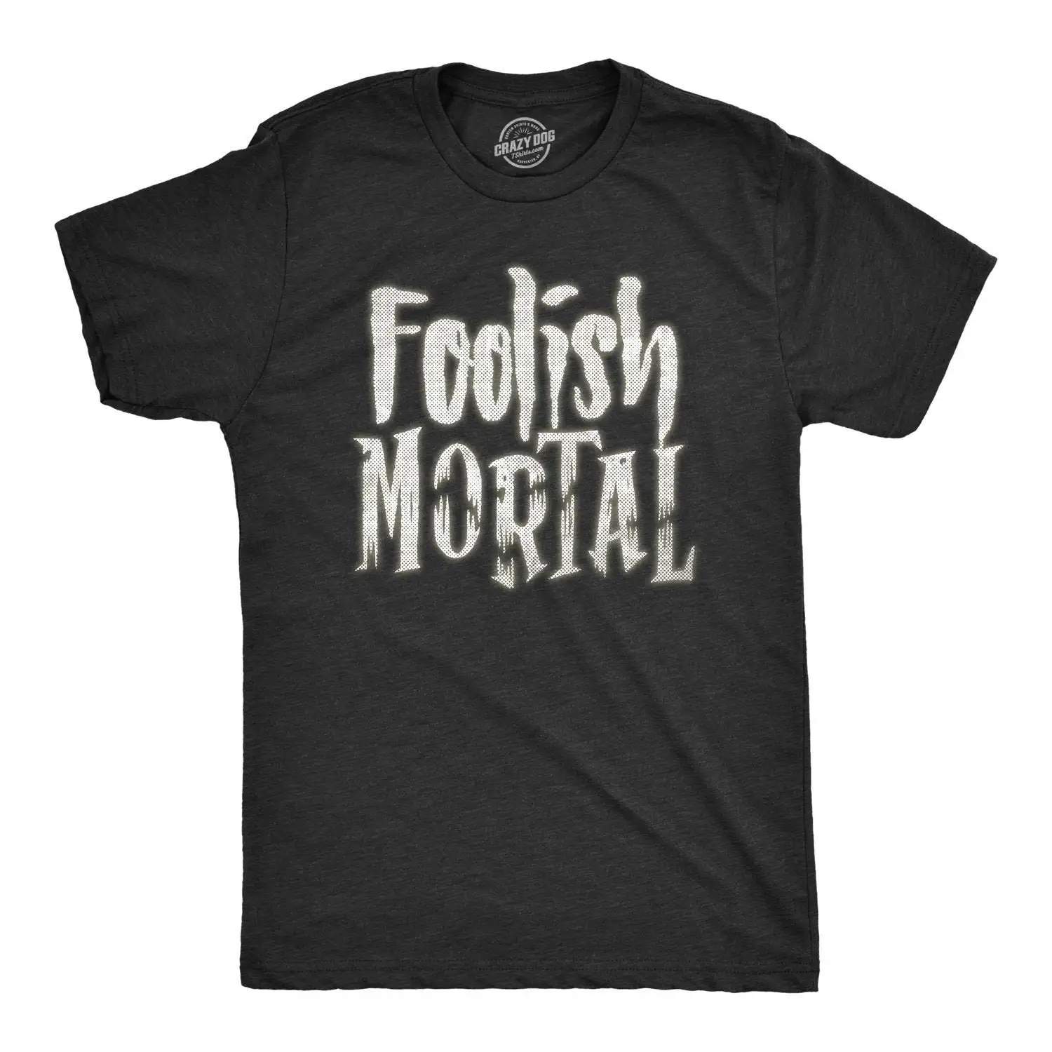 Ghost T Shirt Halloween Men Foolish Mortal Funny Vampire Witches Costume Ghosts