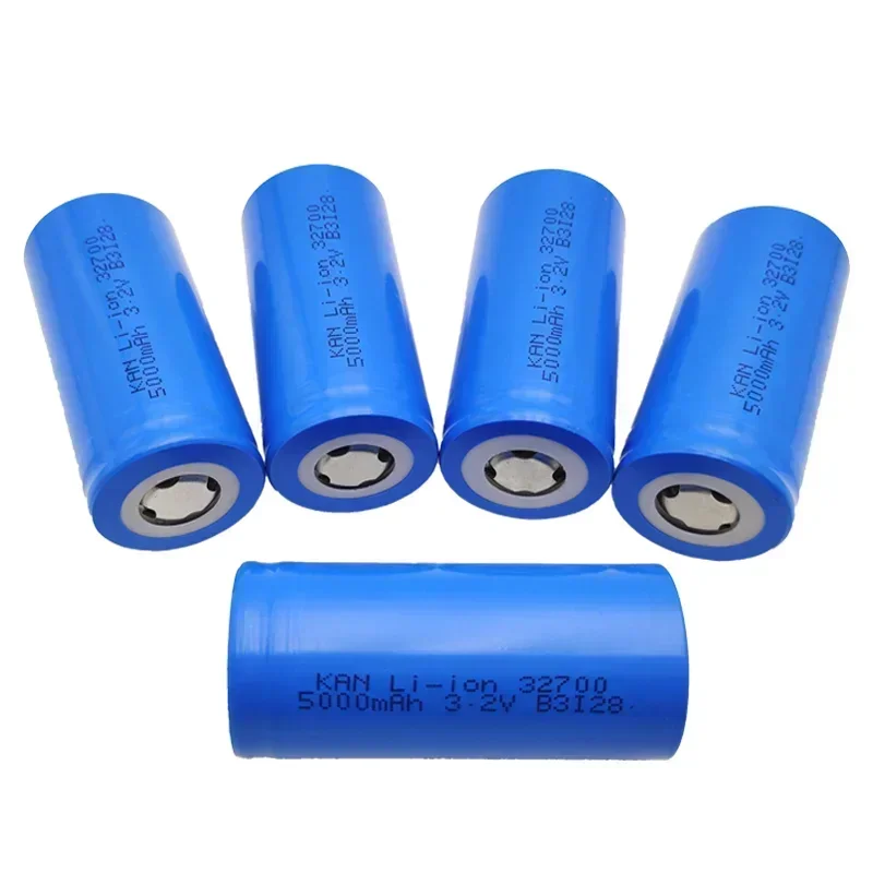 32700 New LiFePO4 Battery 3.2V 5000mAh High Power Flashlight LiFePO4 Rechargeable Battery