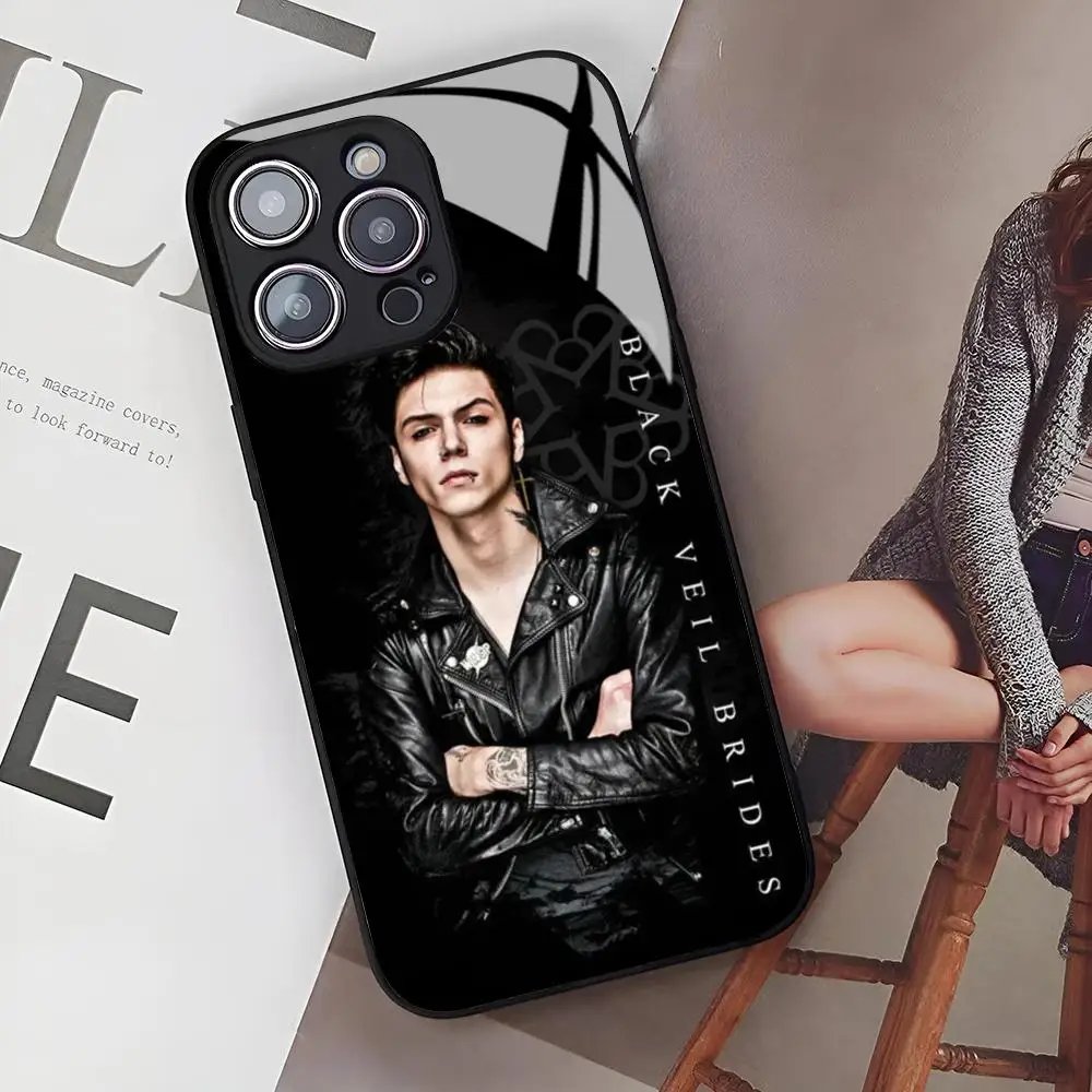 آندي بيرساك الحجاب العرائس BVB موضة جراب هاتف آيفون 17 الهواء 16 15 14 12 11 13 برو ماكس ميني Se Puls غطاء زجاجي