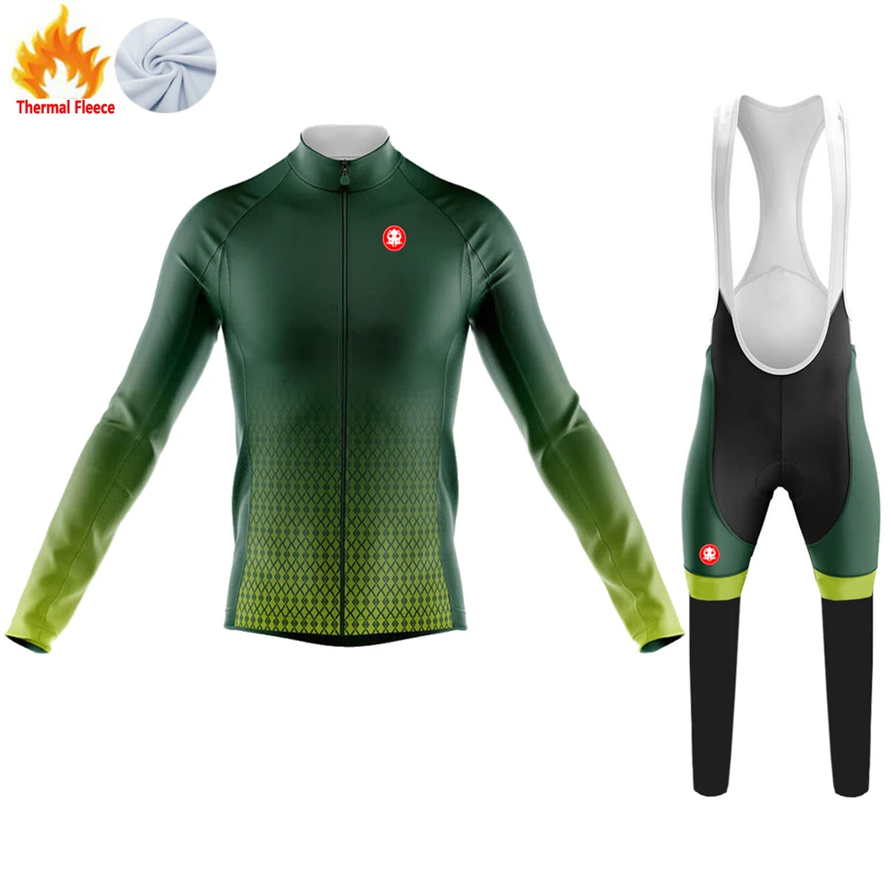 2023 Winter Thermal Fleece KRAKEN OCTOPUS cycling jersey maillot ciclismo hombre サイクルジャージ велоформа мужская джерси велосипедная