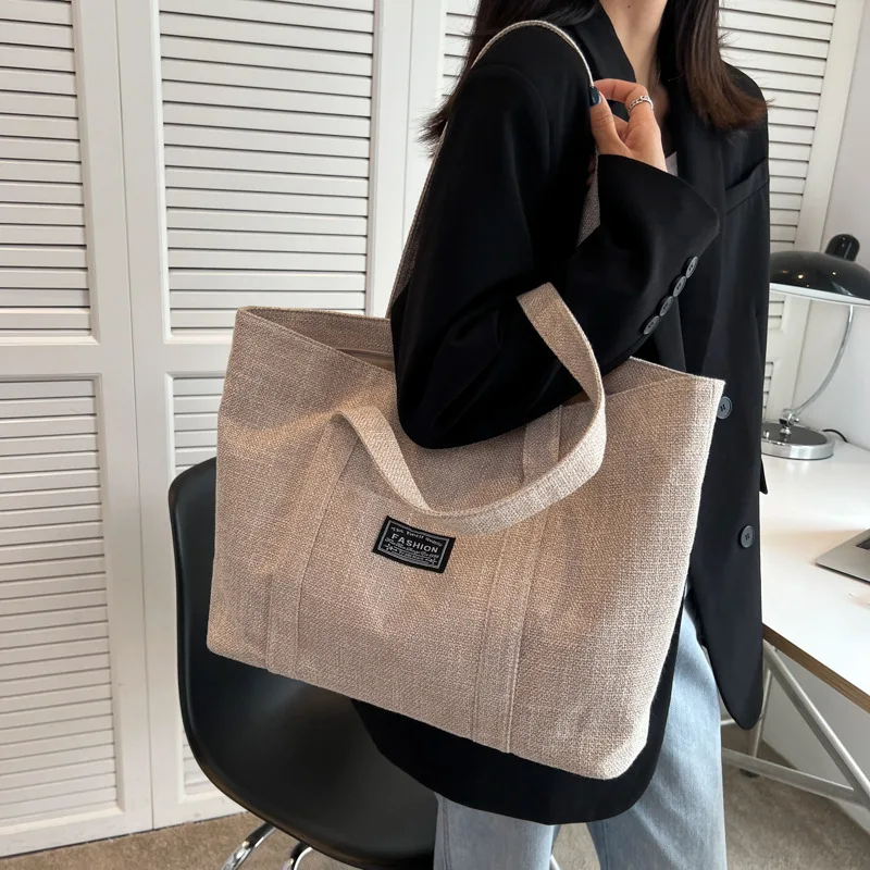 

New Fashionable Tote Bag Women Simple Big Shopper Handbags Large-capacity Shoulder Bag For Women Ladies Hand Bags Bolsa Feminina