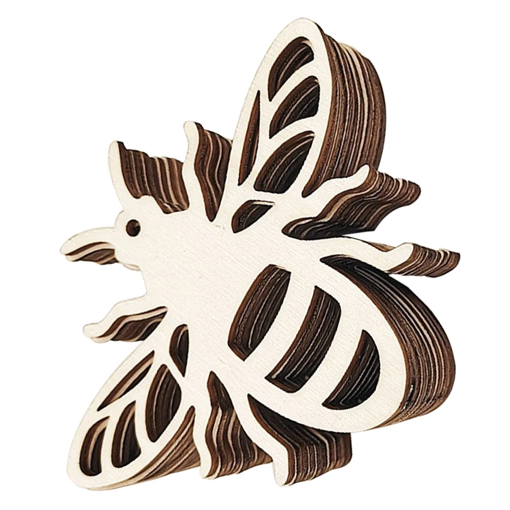 

20pcs Wooden Hanging Hollow-Out Slice Pendant For Home Office Wall Wood Slice Decor Decoration Wood Craft Decor