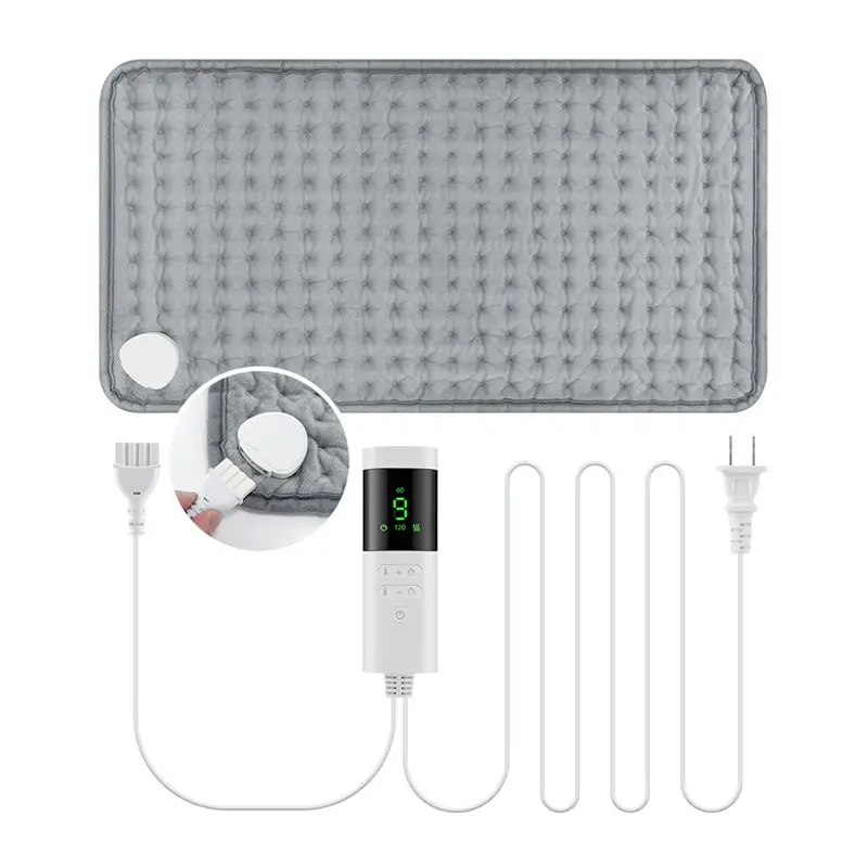 

AC93-US Plug Electric Heating Pad Blanket 9 Level 4 Mode Timer For Abdomen Shoulder Knee Leg Winter Warm Washable Heater