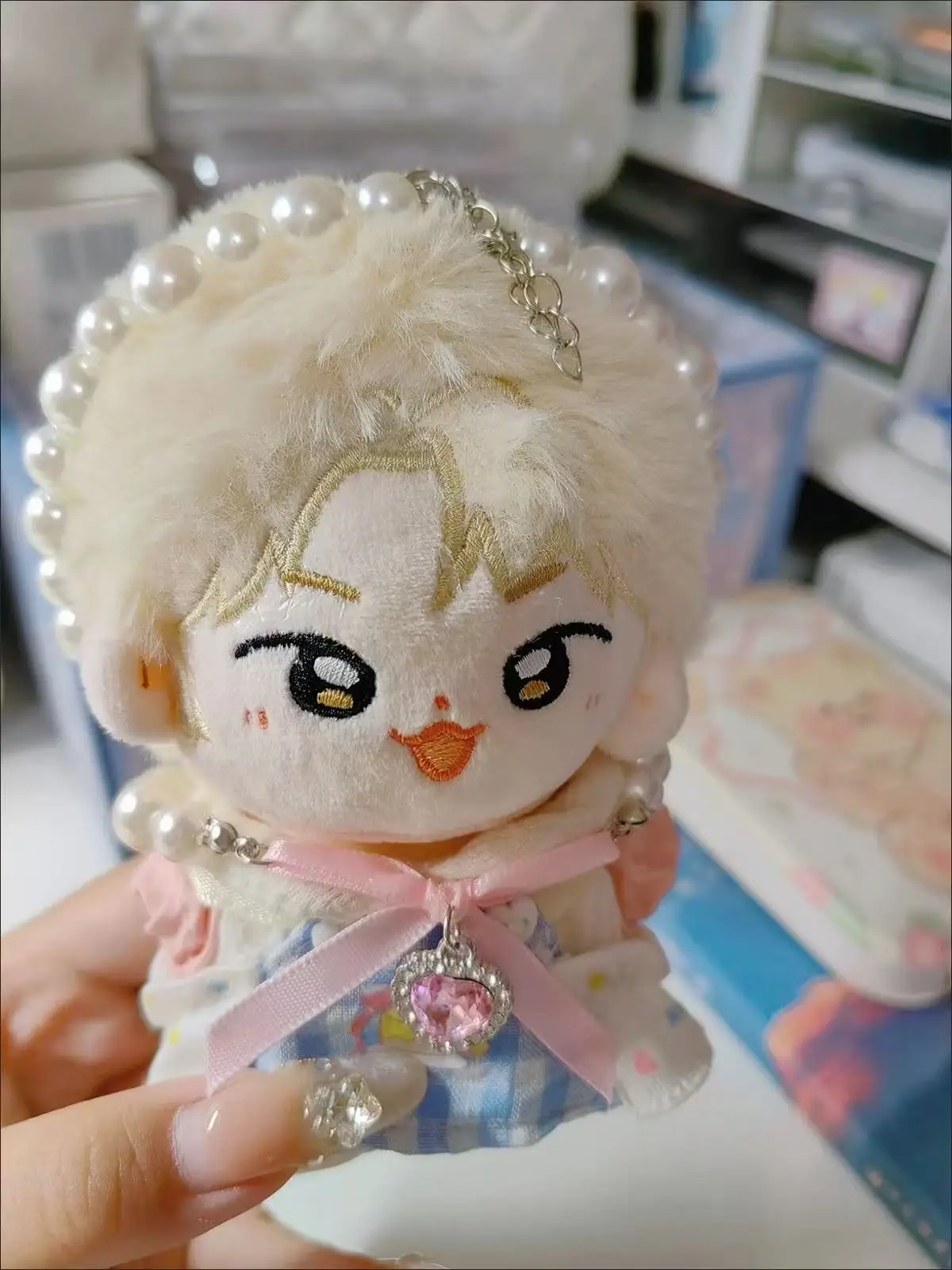 

Мягкая аниме-игра 10 см SEVEN TEEN Kwon Hoshi, милая мультяшная плюшевая кукла, игрушка COS, наряд для детей и взрослых, коллекционные хлопковые подарки