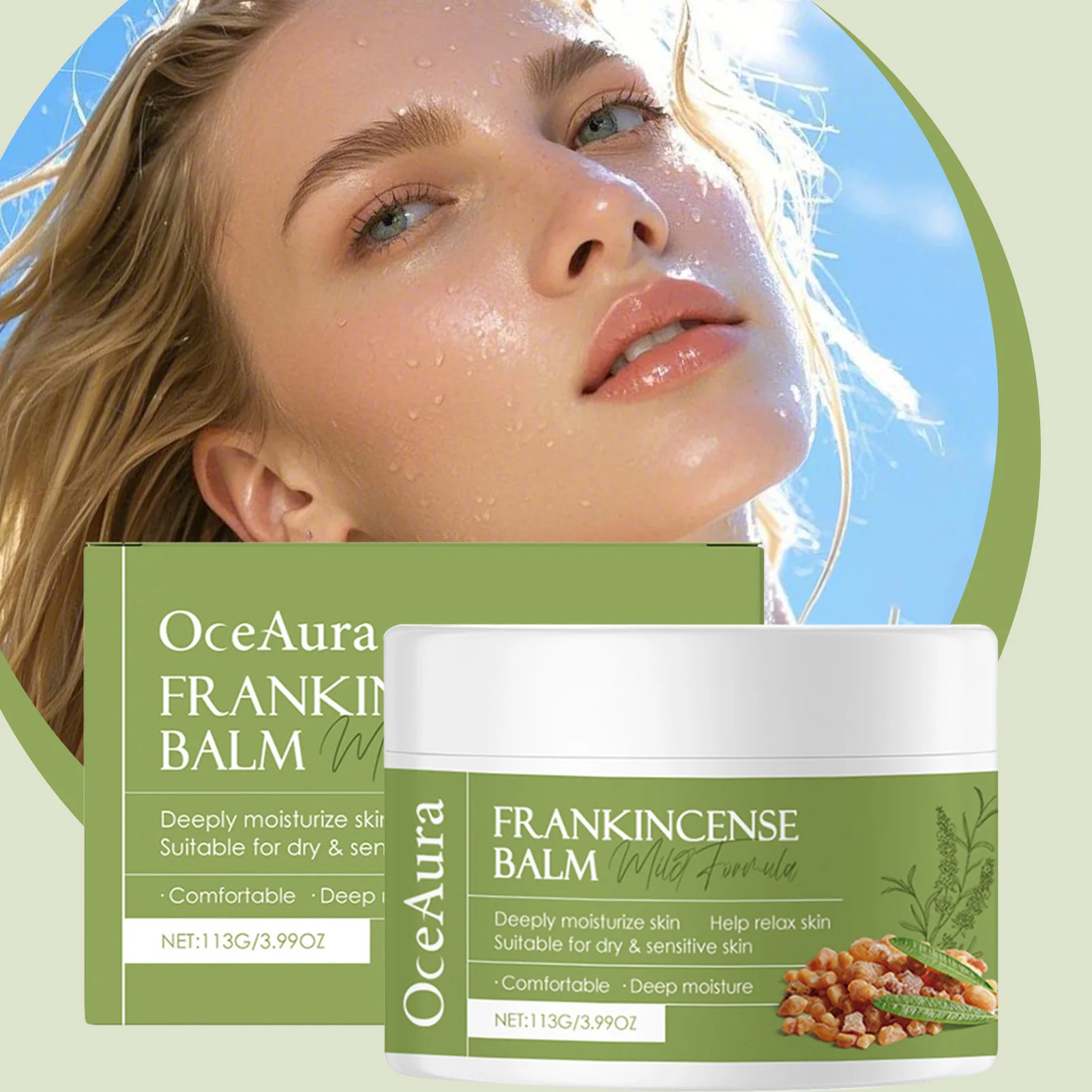 

Frankincense Balm Soothes Muscles Joints Body Cream Help Relax Deeply Nourishing Moisturizing Skin Help Relax Skin For Skin Care