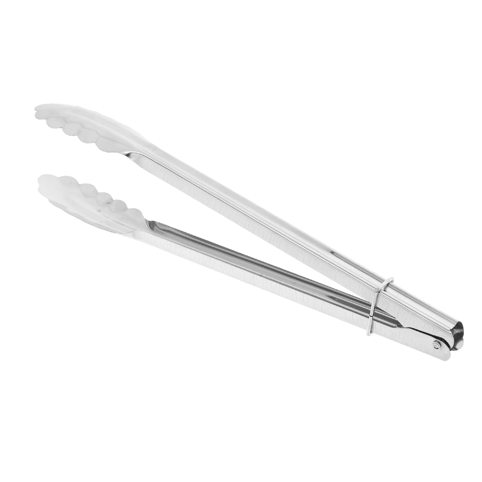 

Сверхмощные утолщенные щипцы для хлеба из нержавеющей стали для барбекю, гриля, приготовления пищи, сервировки еды, кухонные щипцы для гриля, металлический инструмент