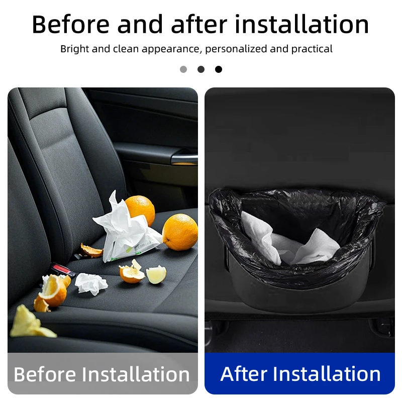 صندوق تخزين باب السيارة بولي Leather الجلود مقعد السيارات الخلفي معلقة سلة المهملات بن الملحقات ل Leapmotor قفزة المحرك C01 C11 T03 S01 C11 إعادة