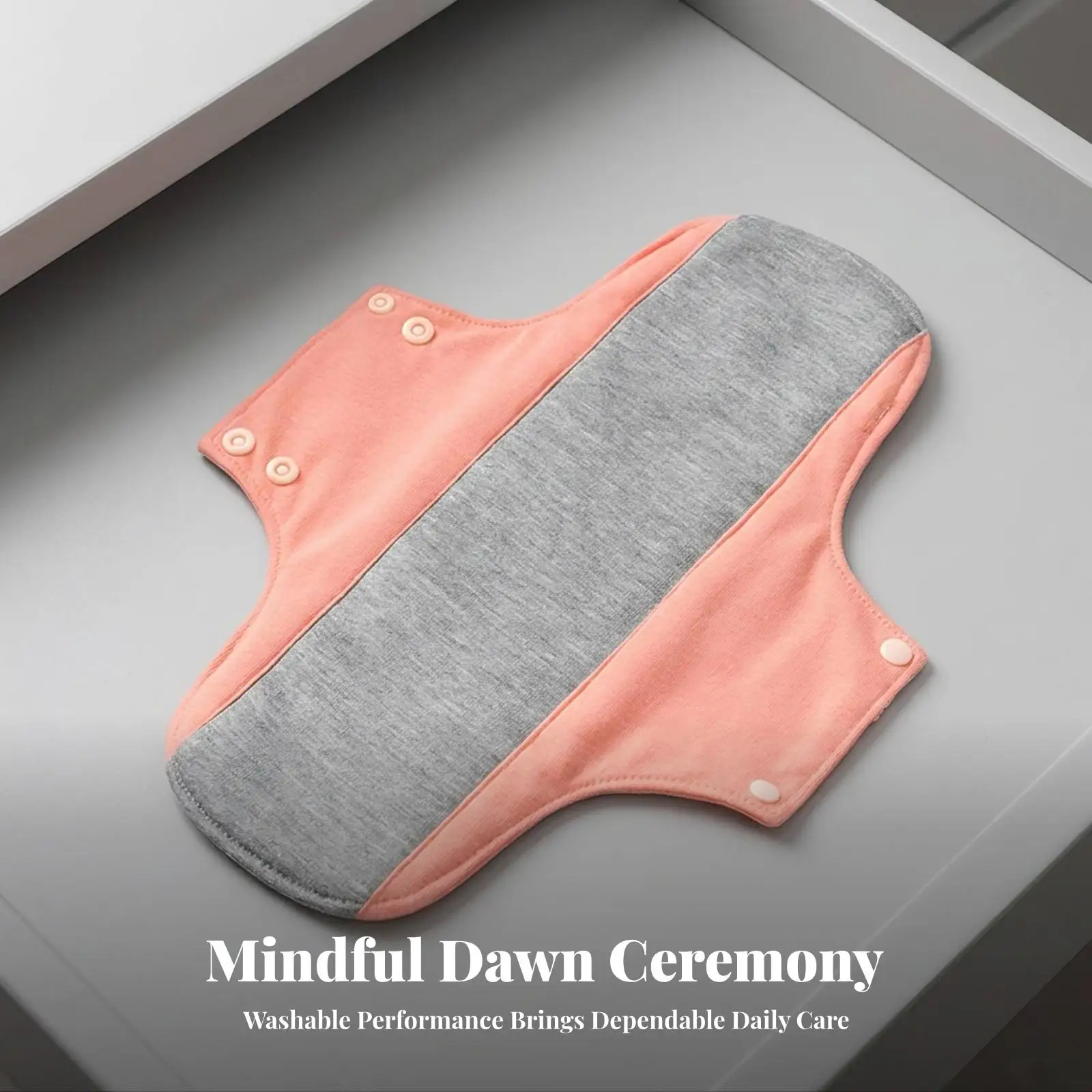 Washable Cloth Sanitary Pad for Night Time Protection Absorbent Graphene Cotton