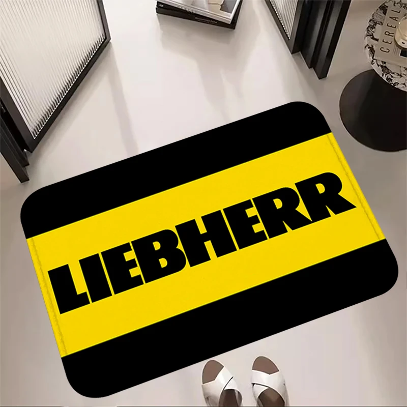 Floor Foot Rugs Liebherr Bedside Carpet Doormat Car Boot Mat Bathroom Rug Kitchen Hallway Non-slip mat Living Room Home Decor