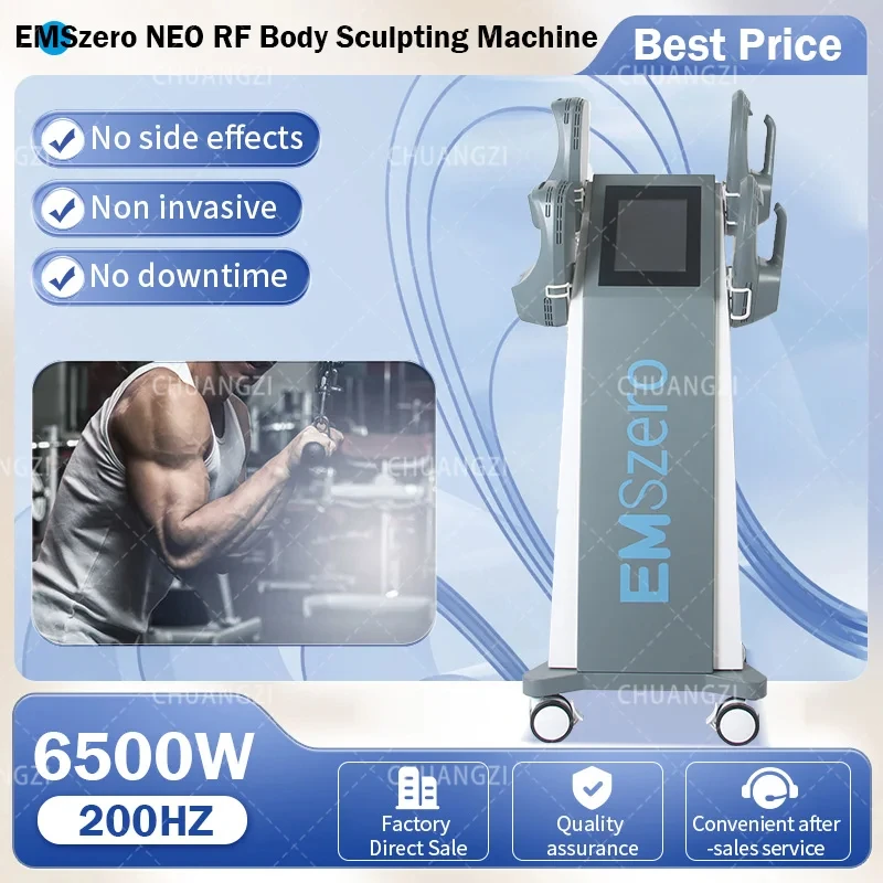 

Emszero Sculpt Neo Machine Emszero 6500W EMS+EMT/RF Muscle Stimulation Massager Electromagnetic Fat Slimming EMSZERO Neo