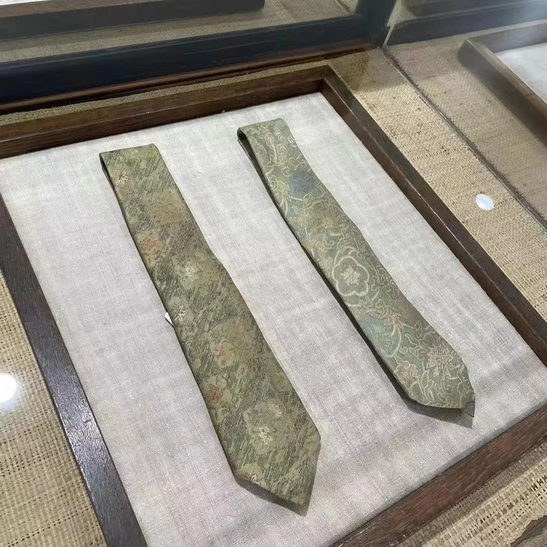 

[Retail And Wholesale]VISVIM WMV SILK TIE JACQUARD Japanese vintage flower tie 23AW01