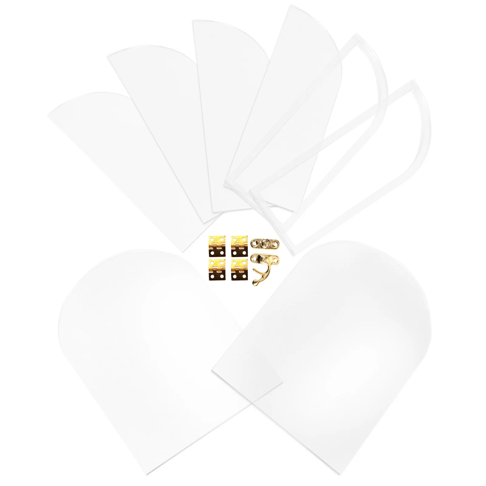 Quicksand DIY Rahmen Acryl Sandlandschaftsform für Bewegliche Sandkunst Deko Desktop-Kartenhalter Bastelbedarf Tischdekoration