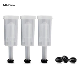 3-Piece Airlock For Fermentation 3Pcs Airlock With 6Pcs Grommets For Beer Brewing Making Wine Preserving Fermenting Homebrew