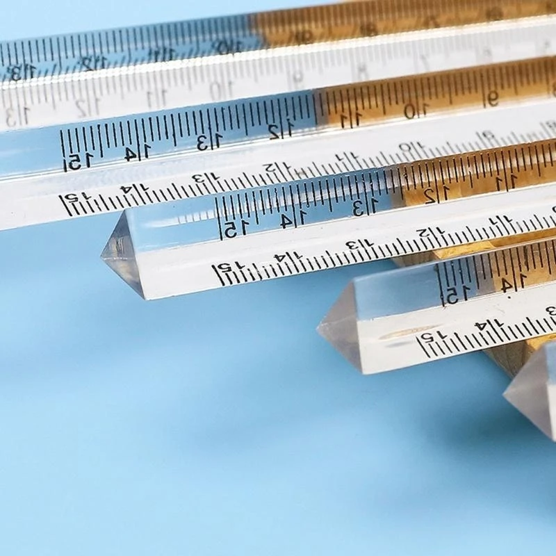 31GJ Clear Triangles Władca Narzędzia Prednie