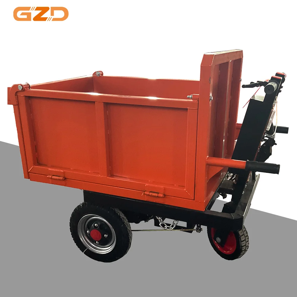 Mini Tracked Dumper Self-Loading Loader Electric Light Truck Tricycle Cart Trolley Mini Dumper
