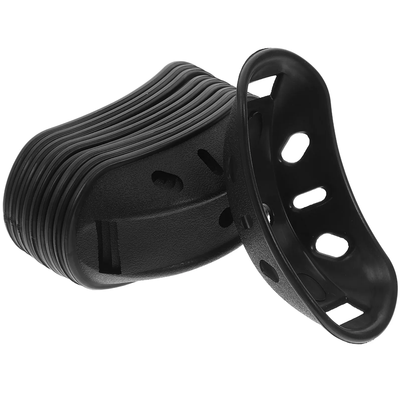 

10 pcs Safety Chin Black Hardhat Attachment for Construction Soccer Protective Gear chin guard cushion