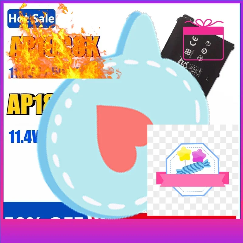 

New AP18C8K AP18C4K Laptop Battery for Acer Aspire 5 A514-52G,A514-54 A515-56 A515-44 SPIN 3 SP314-54N SWIFT SF314-57G P2 TMP215