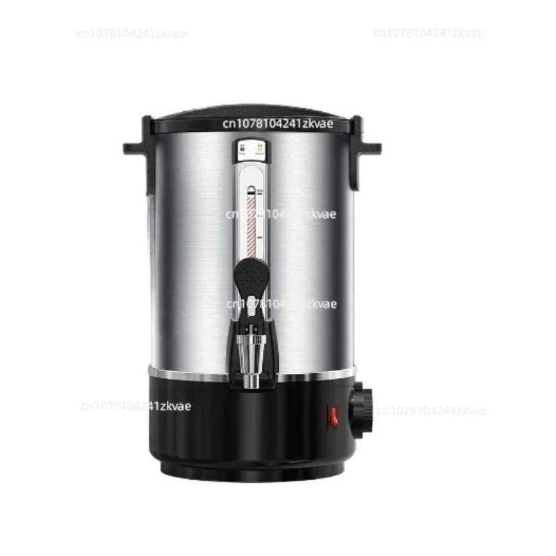 Large-Capacity 304 Stainless Steel 20L Hot Water Kettle for Bubble Tea Shops All-in-One Boiling and Insulated Kettle