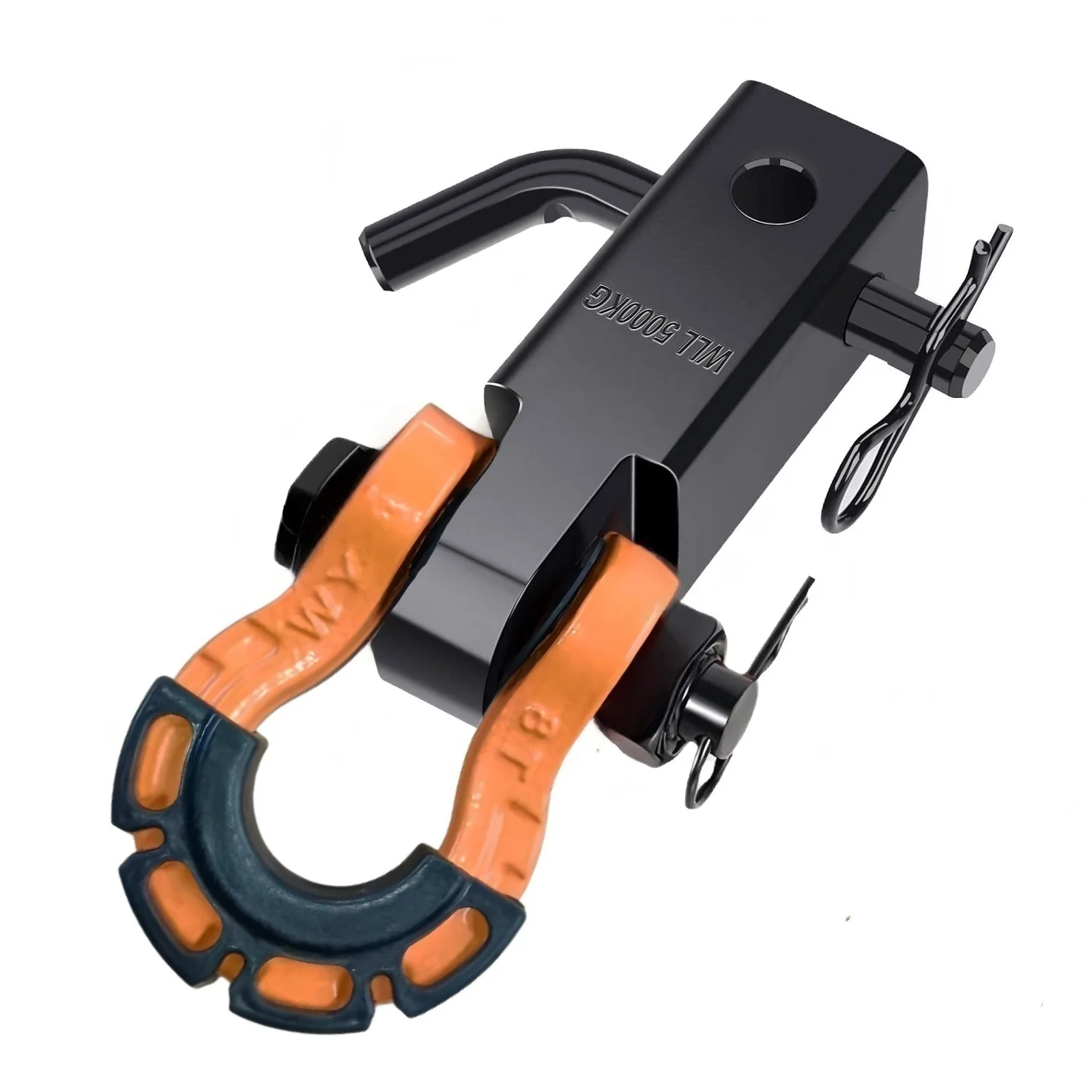 Aluminum Alloy Trailer Arm 2 Inch Solid Square Aluminum 15t Trailer Shackle Set Quantity