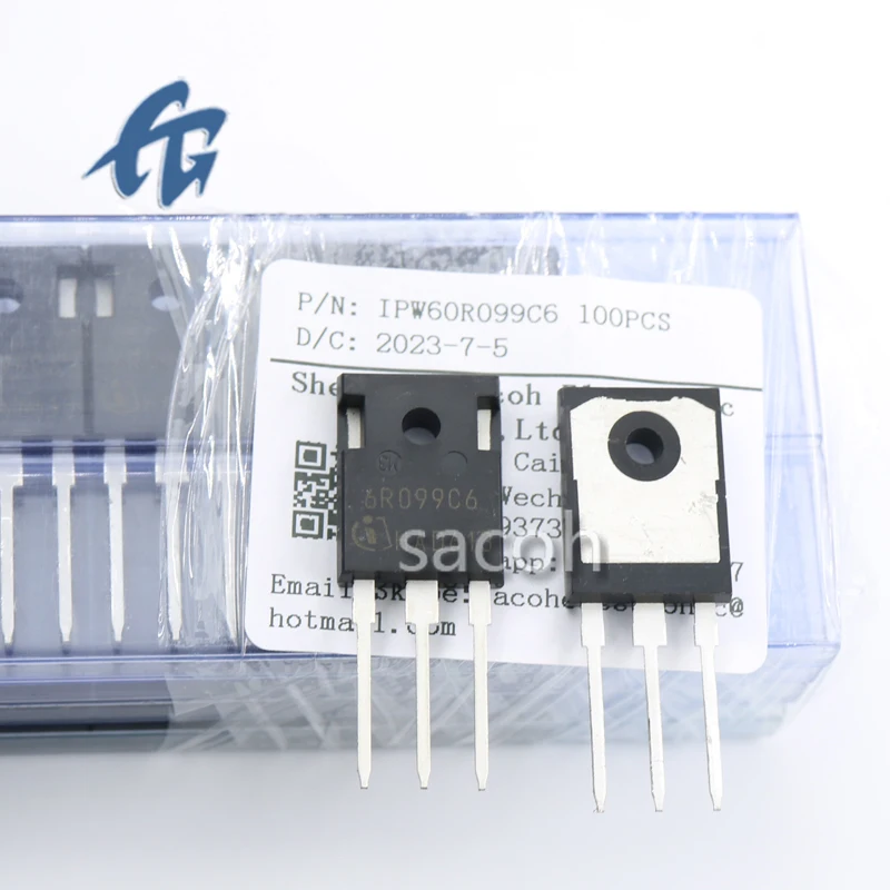 (SACOH Electronic Components)IPW60R099C6 2Pcs 100% Brand New Original In Stock