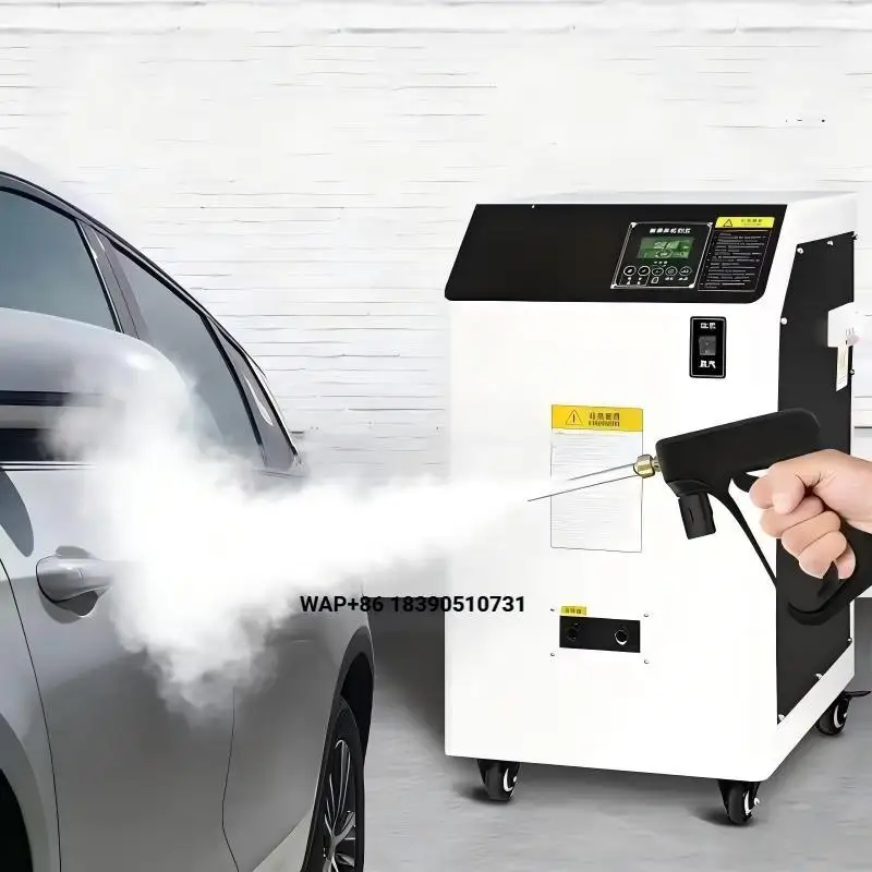 Commercial Multifunctional High-Pressure Steam Cleaner Steel Car Wash Degreasing Machine Cool Water Car Hot Water Cleaning