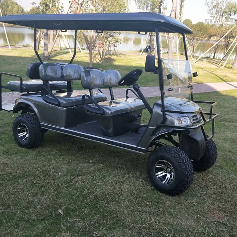 Factory Wholesale New Energy Vehicle Parts Accessories Golf Bag Cart 60V 72V Electric Car Adult Golf Cart Chassis view 3