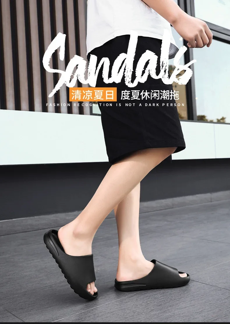 New Thick Bottom Anti Slip Non Stinky Bathroom Indoor Home Luxury Slippers for Men