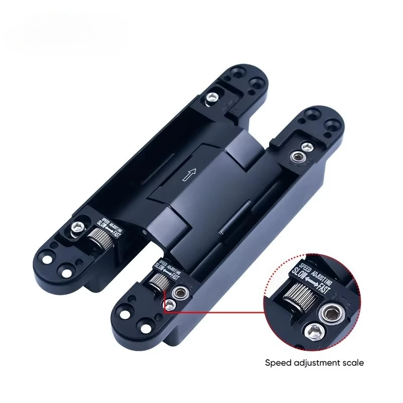 Hardware HBG005 Heavy Duty Concealed Door Hinge with Hydraulic Soft Closing for Furniture Cabinet Doors
